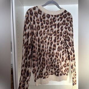 Target cheetah long sleeve Medium